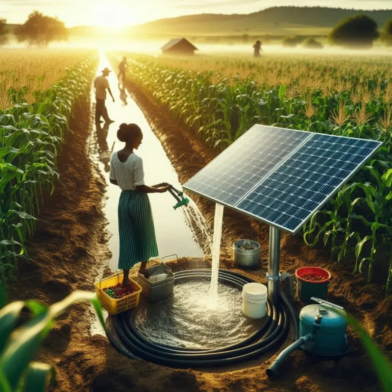 sistema de bombeo solar con paneles solares para agroindustrias - ganadería - bombeo de agua potable - Bombeo solar para agroindustrias