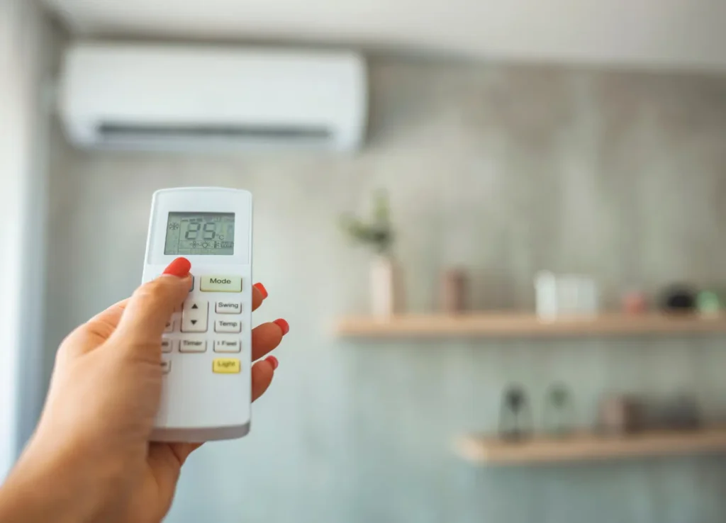 Cuanto aumenta de luz un minisplit o aire acondicionado